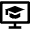 School Online Icon from Nova Line Set
