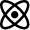 School Science Atom Icon from Nova Solid Set