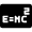 School Science Mass Energy Equivalence Icon from Nova Solid Set