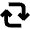 Synchronize Arrow Square 2 Icon from Nova Solid Set