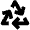 Synchronize Arrow Triangle Recycle Icon from Nova Solid Set