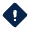 Alert Diamond Fill Icon from Mingcute Fill Set