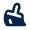 Brush 3 Fill Icon from Mingcute Fill Set