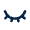 Eye Close Line Icon from Mingcute Line Set