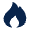 Fire Fill Icon from Mingcute Fill Set