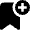 Bookmark Add Icon from Nova Solid Set