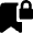 Bookmark Lock Icon from Nova Solid Set