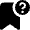 Bookmark Question Icon from Nova Solid Set