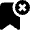 Bookmark Remove Icon from Nova Solid Set