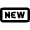 New Banner Sign Icon from Nova Line Set