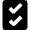 Task Checklist Icon from Nova Solid Set