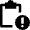 Task List Warning Icon from Nova Line Set
