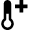 Temperature Add Over Zero Icon from Nova Solid Set