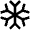 Temperature Snow Flake Icon from Nova Line Set