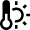 Temperature Warm Icon from Nova Solid Set
