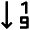 Arrange Number Ascending Icon from Nova Line Set