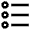 List Bullet Point Circle Icon from Nova Line Set