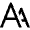 Text Size Icon from Nova Line Set