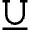 Text Underline Icon from Nova Line Set