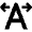 Font Expand Horizontal Icon from Nova Solid Set