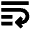 Paragraph Indent Last Line Icon from Nova Solid Set
