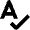 Spell Check Icon from Nova Solid Set