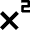 Superscript Icon from Nova Solid Set