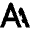 Text Size Icon from Nova Solid Set