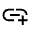 Add Link Icon from Outlined Line - Material Symbols Set