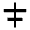 Align Horizontal Center Icon from Outlined Line - Material Symbols Set