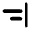 Align Horizontal Right Icon from Rounded Line - Material Pro Set