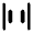 Align Justify Space Around Icon from Rounded Line - Material Pro Set