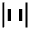 Align Justify Space Around Icon from Sharp Line - Material Symbols Set