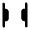 Align Justify Space Between Icon from Rounded Line - Material Pro Set