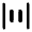 Align Justify Space Even Icon from Rounded Line - Material Pro Set