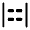 Align Justify Stretch Icon from Rounded Line - Material Symbols Set