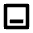 Align Object Bottom Icon from Outlined Line - Material Pro Set