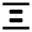 Align Space Even Icon from Outlined Line - Material Pro Set
