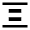 Align Space Even Icon from Sharp Line - Material Pro Set