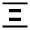 Align Space Even Icon from Outlined Line - Material Symbols Set