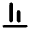 Align Vertical Bottom Icon from Rounded Line - Material Pro Set
