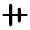 Align Vertical Center Icon from Rounded Line - Material Symbols Set