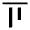Align Vertical Top Icon from Outlined Line - Material Symbols Set