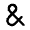 Ampersand Icon from Rounded Line - Material Pro Set