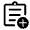 Assignment Add Icon from Rounded Line - Material Symbols Set