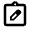 Assignment Edit Icon from Outlined Line - Material Pro Set