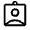 Assignment Ind Icon from Outlined Line - Material Symbols Set