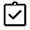 Assignment Turned In Icon from Rounded Line - Material Symbols Set