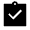 Assignment Turned In Fill Icon from Sharp Fill - Material Symbols Set