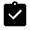 Assignment Turned In Fill Icon from Outlined Fill - Material Symbols Set